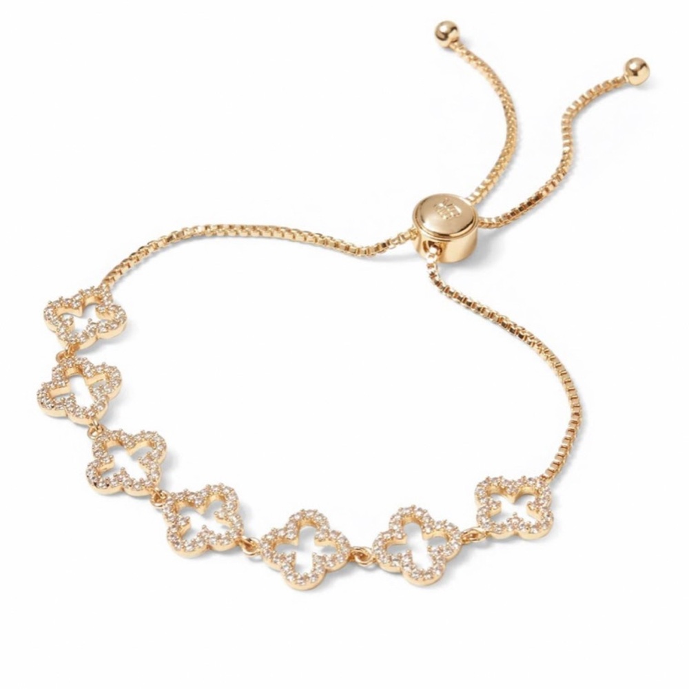 Banana Republic NWT Luxury Minimalist Party Classic RARE CZ Statement Bracelet